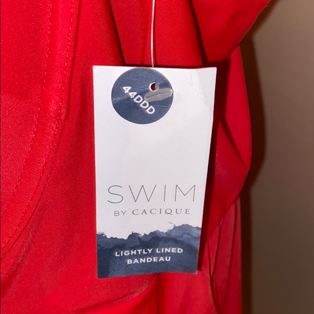 NWT PLUS SIZE TANKINI TOP 🌴🦀🌊🏊‍♂️🏊‍♀️🏄‍♀️🏖⛱ - Picture 5 of 8
